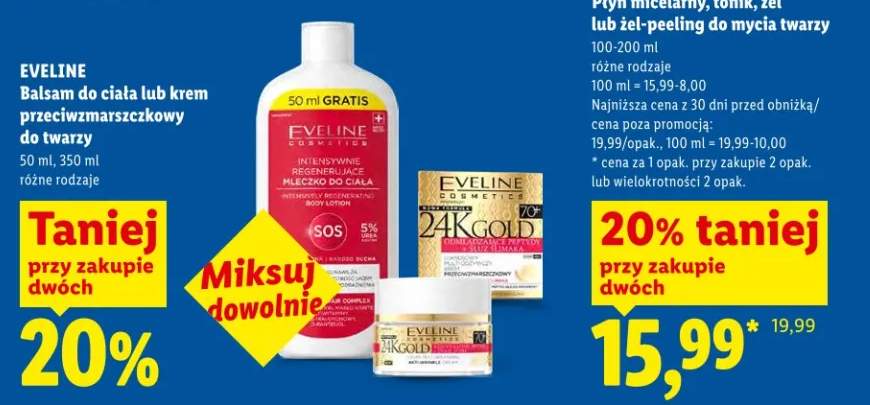 Balsam do ciała lub krem przeciwzmarszczkowy do twarzy