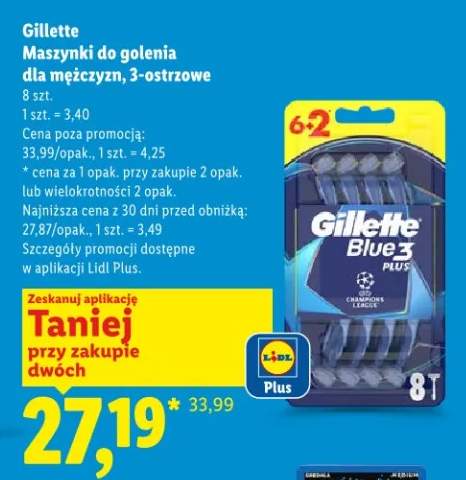 Maszynki do golenia dla mężczyzn, 3-ostrzowe