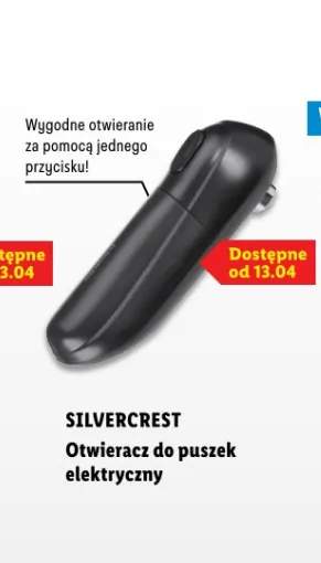 Otwieracz do puszek elektryczny