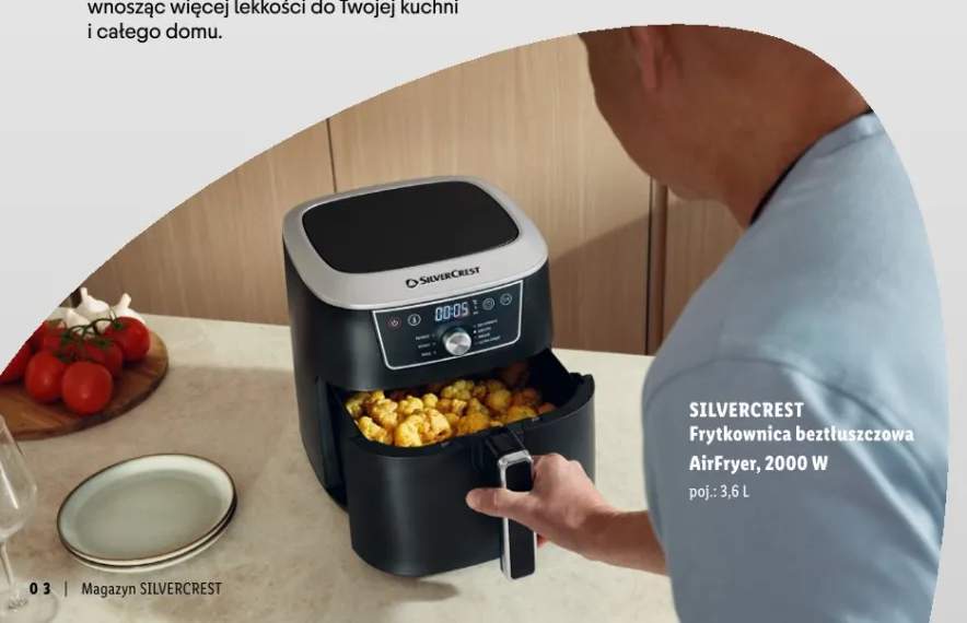 Frytkownica beztłuszczowa Airfryer, 2000 W