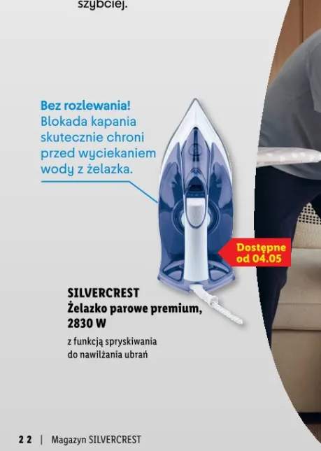 Żelazko parowe premium, 2830 W