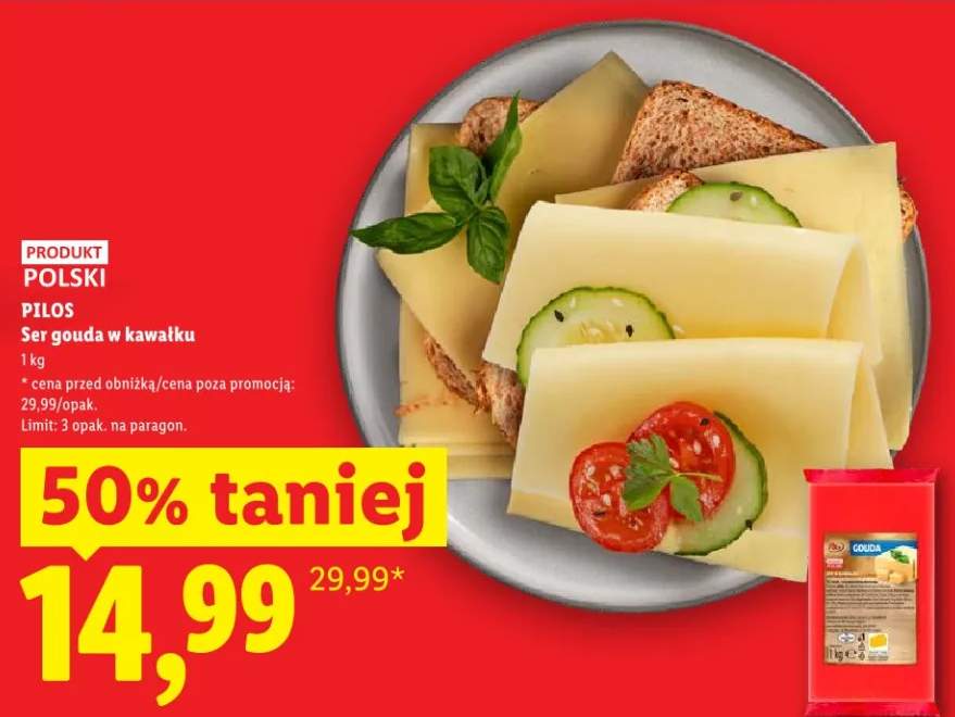 Ser gouda w kawałku