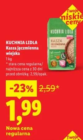 Kasza jęczmienna wiejska