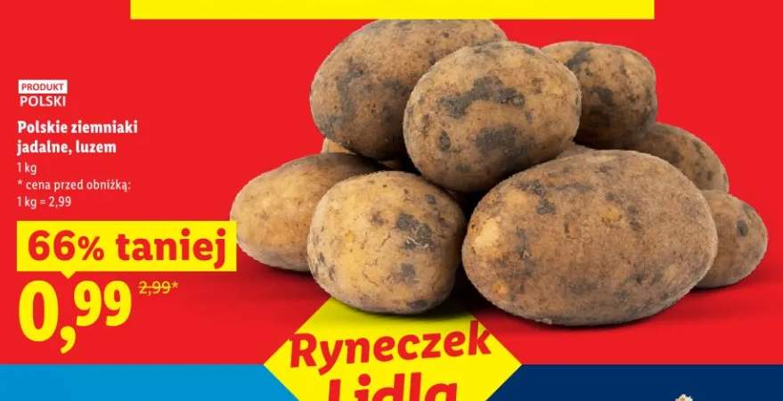 Polskie ziemniaki jadalne, luzem