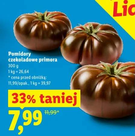 Pomidory czekoladowe primora