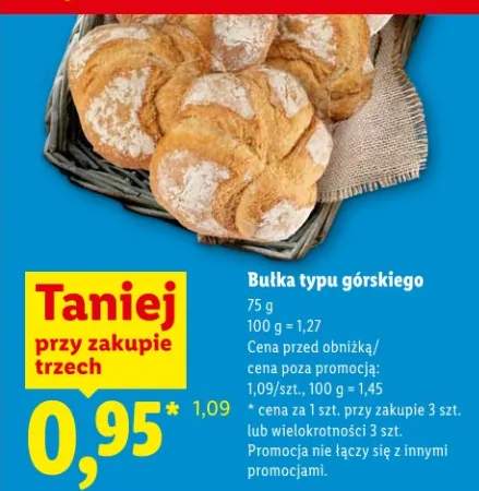 Bułka typu górskiego