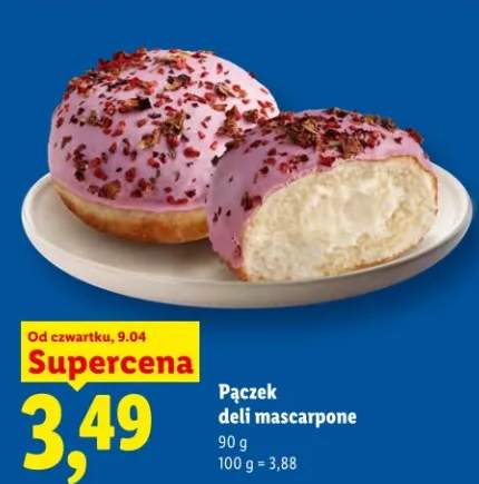 Pączek deli mascarpone