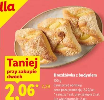 Drożdżówka z budyniem