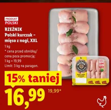 Kurczak polski mięso z nóg XXL