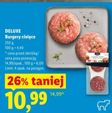 Burgery cielęce