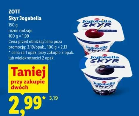 Jogurt Skyr Jogobella