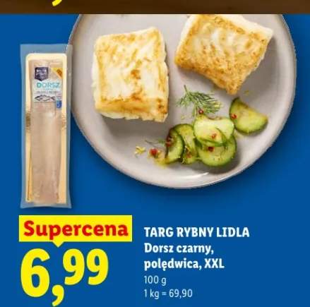 Dorsz czarny, polędwica, XXL