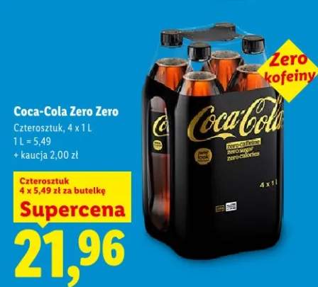 Napój Coca-Cola Zero Zero