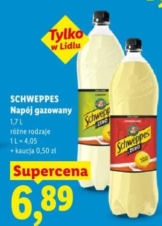 Napój gazowany Schweppes