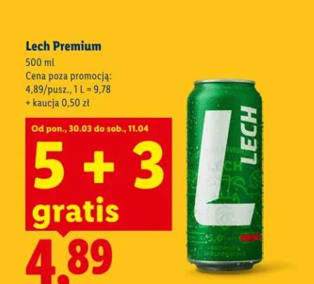 Piwo Lech Premium