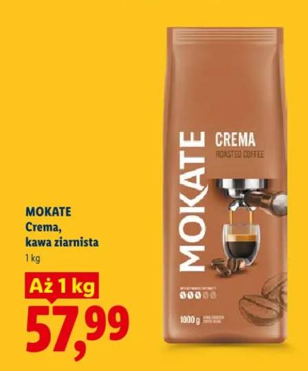 Kawa crema ziarnista