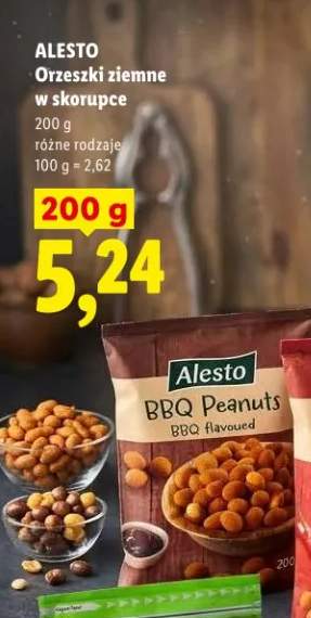 Orzeszki ziemne w skorupce