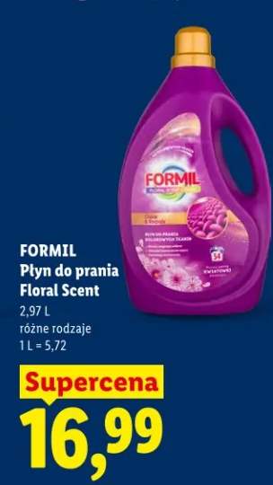 Płyn do prania Floral Scent różne rodzaje