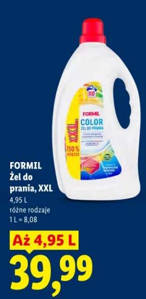 Żel do prania, XXL różne rodzaje