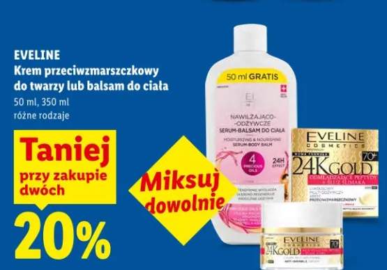 Krem przeciwzmarszczkowy do twarzy lub balsam do ciała różne rodzaje