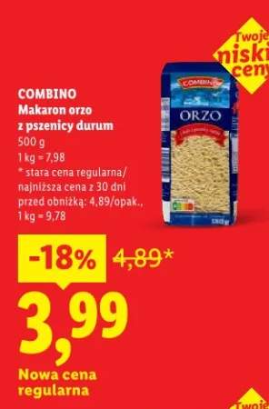 Makaron orzo z pszenicy durum