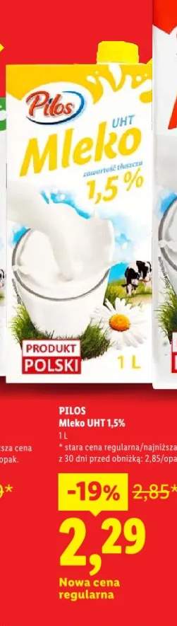 Mleko UHT 1,5%