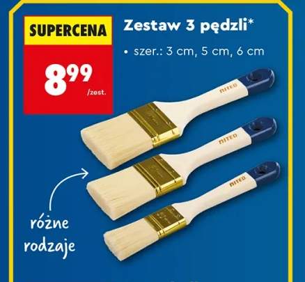 zestaw pędzli