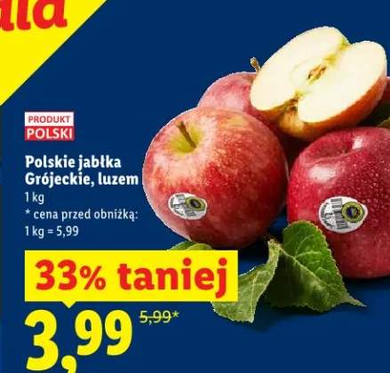 Polskie jabłka Grójeckie, luzem