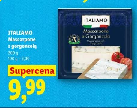 Ser mascarpone z gorgonzolą