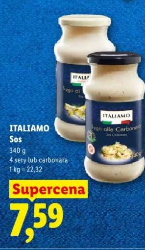 Sos 4 sery lub carbonara