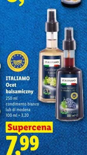 Ocet balsamiczny condimento bianco lub di modena