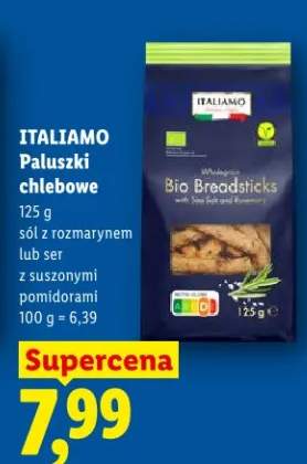 Paluszki chlebowe sól z rozmarynem lub ser z suszonymi pomidorami