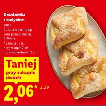 Drożdżówka z budyniem