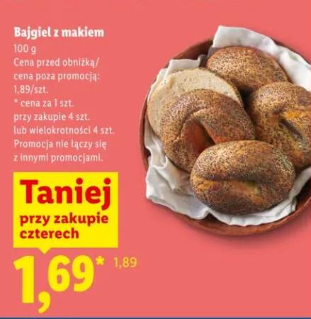 Bajgiel z makiem