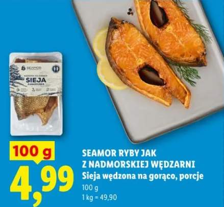 Sieja wędzona na gorąco, wędzenie