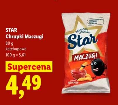 Chrupki Maczugi ketchupowe