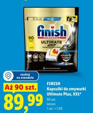 Kapsułki do zmywarki Ultimate Plus, XXL lemon