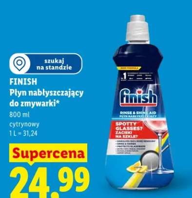 Płyn nabłyszczający do zmywarki cytrynowy