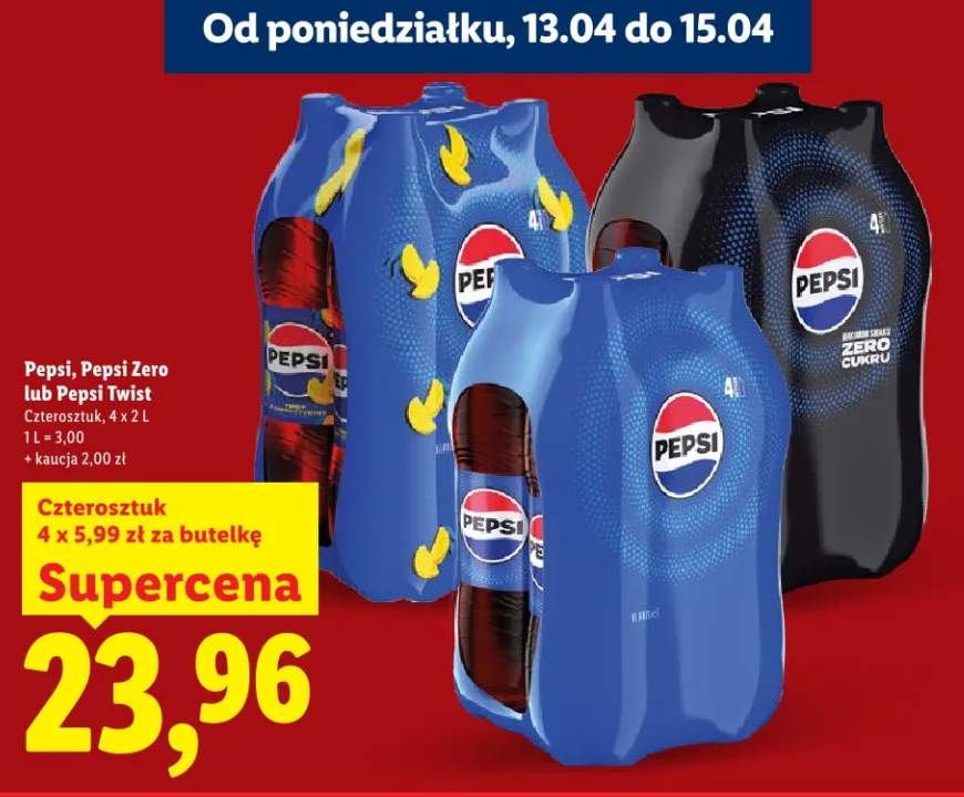 Napój gazowany Pepsi Zero