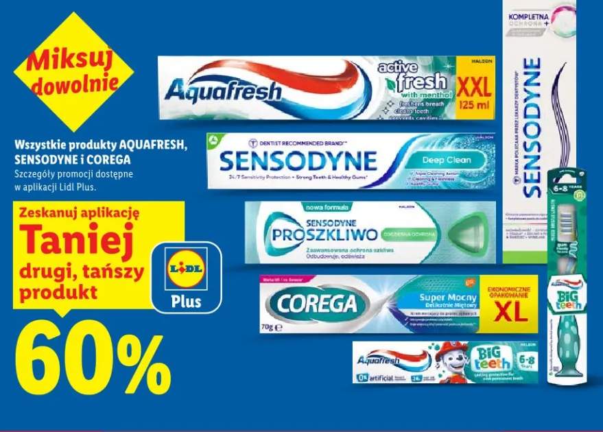 Pasta do zębów Sensodyne Proszliwo