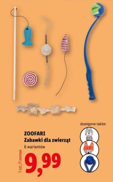 Zabawki dla zwierząt