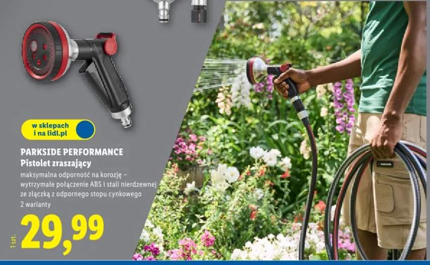 Pistolet zraszający