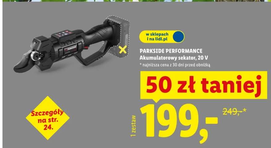 sekator akumulatorowy