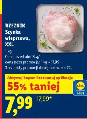 Szynka wieprzowa, XXL