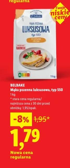 Mąka pszenna luksusowa, typ 550