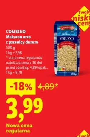 Makaron orzo z pszenicy durum