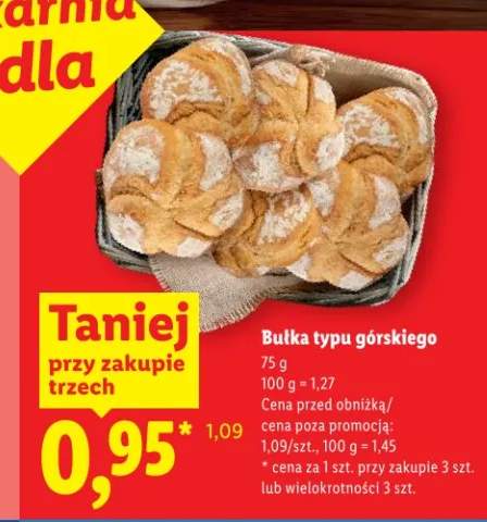 Bułka typu górskiego