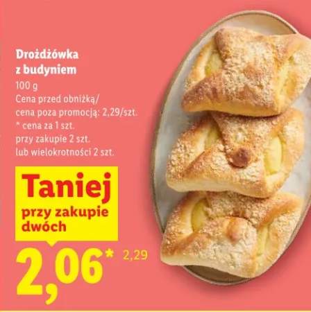 Drożdżówka z budyniem