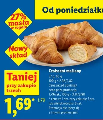 Croissant maślany