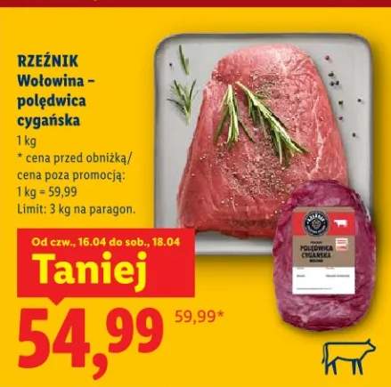 Wołowina polędwica cygańska